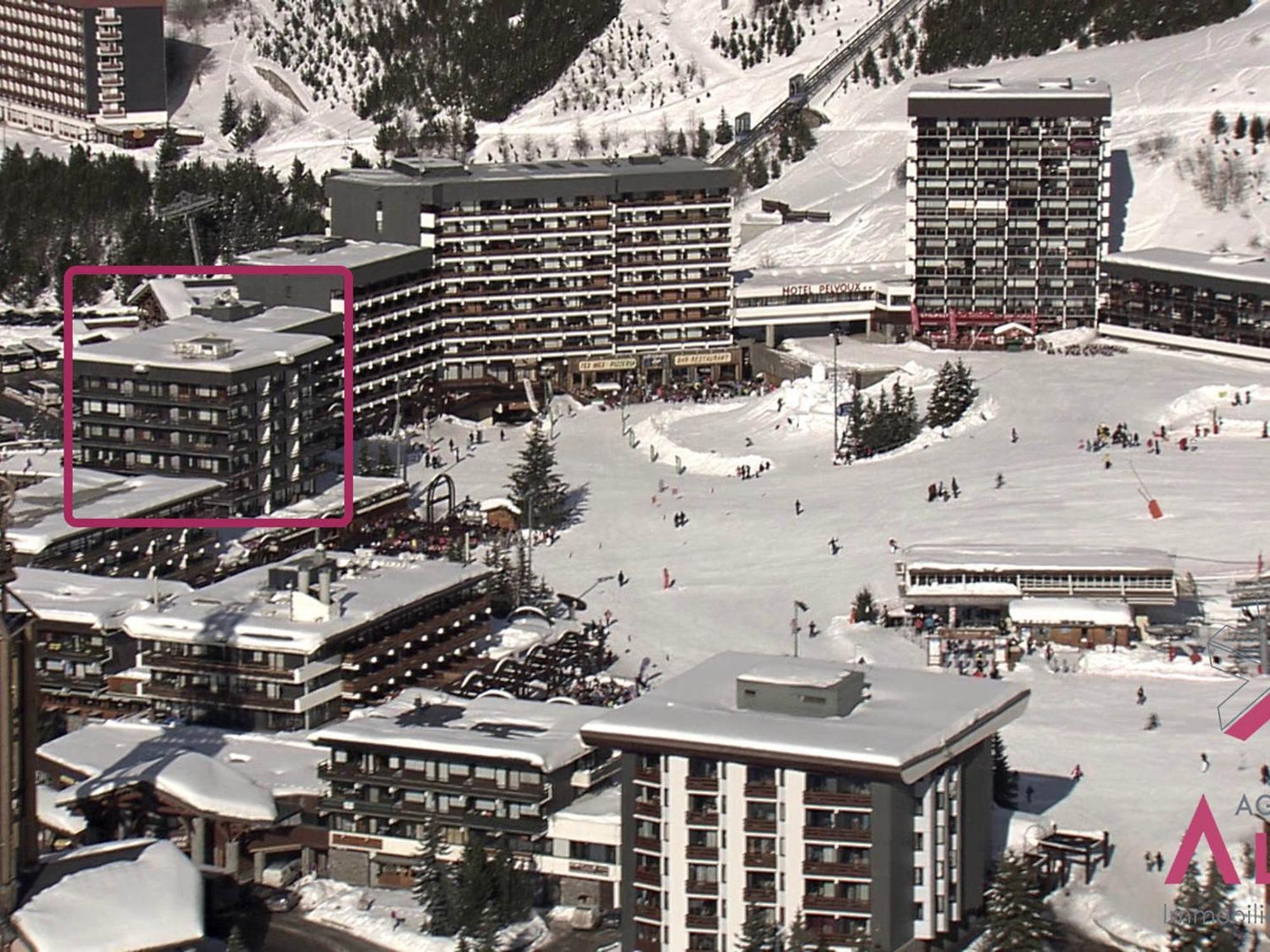 Studio Renove Pour 4, Ski Aux Pieds, La Croisette, Les Menuires - Fr-1-452-230 Сен-Мартен-дьо-Белвил Екстериор снимка